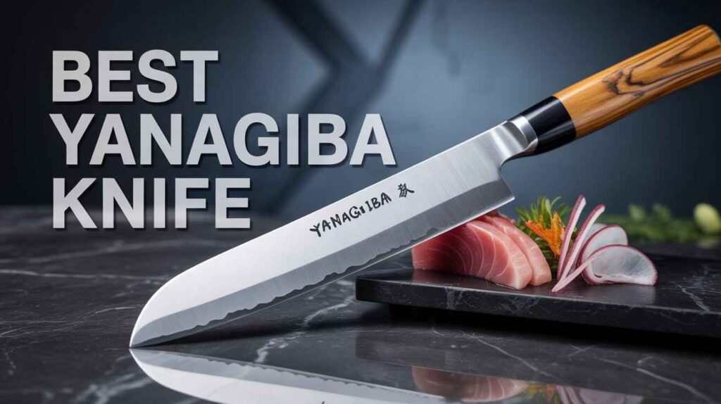 High-quality Best Yanagiba Knife for precise sushi and sashimi slicing with sharp blade and elegant handle.
